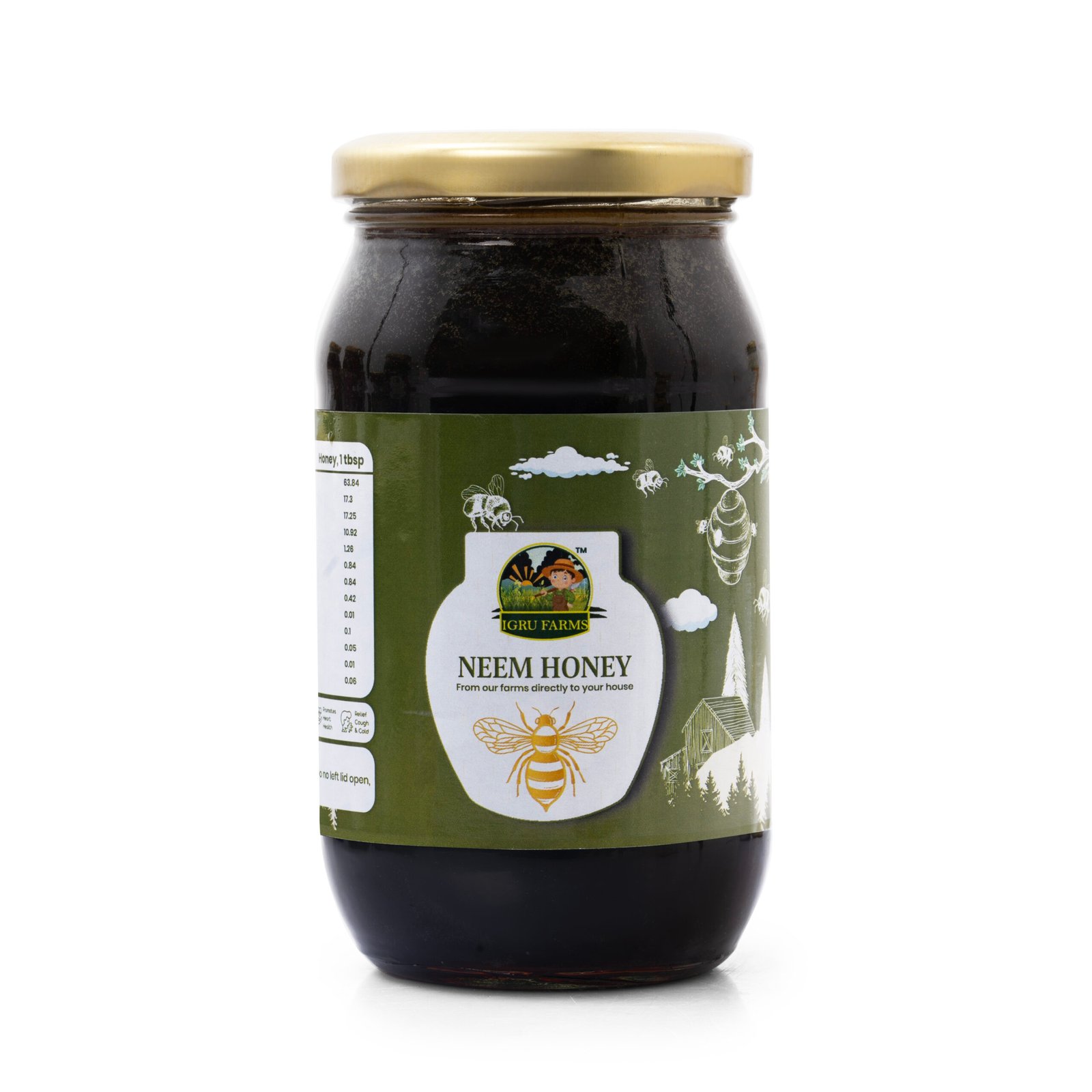 Neem Honey | Rare Wild Blossom Nectar from the Himalayas {500g}