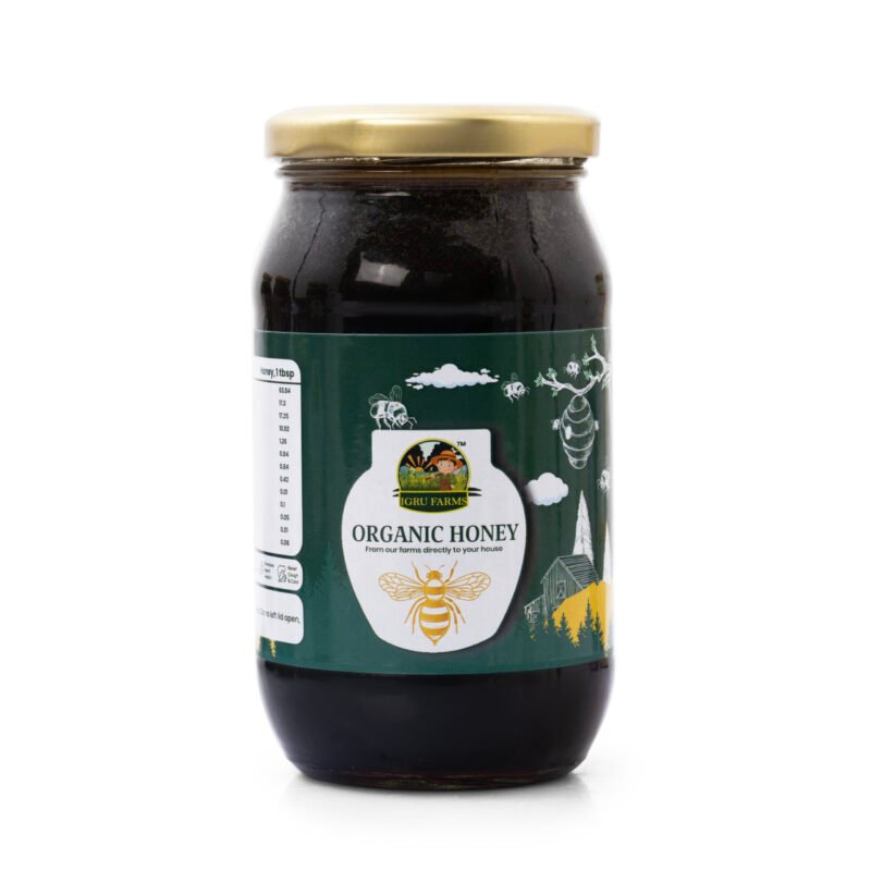 Organic Multi-Flora Honey, 100% Pure {500g}