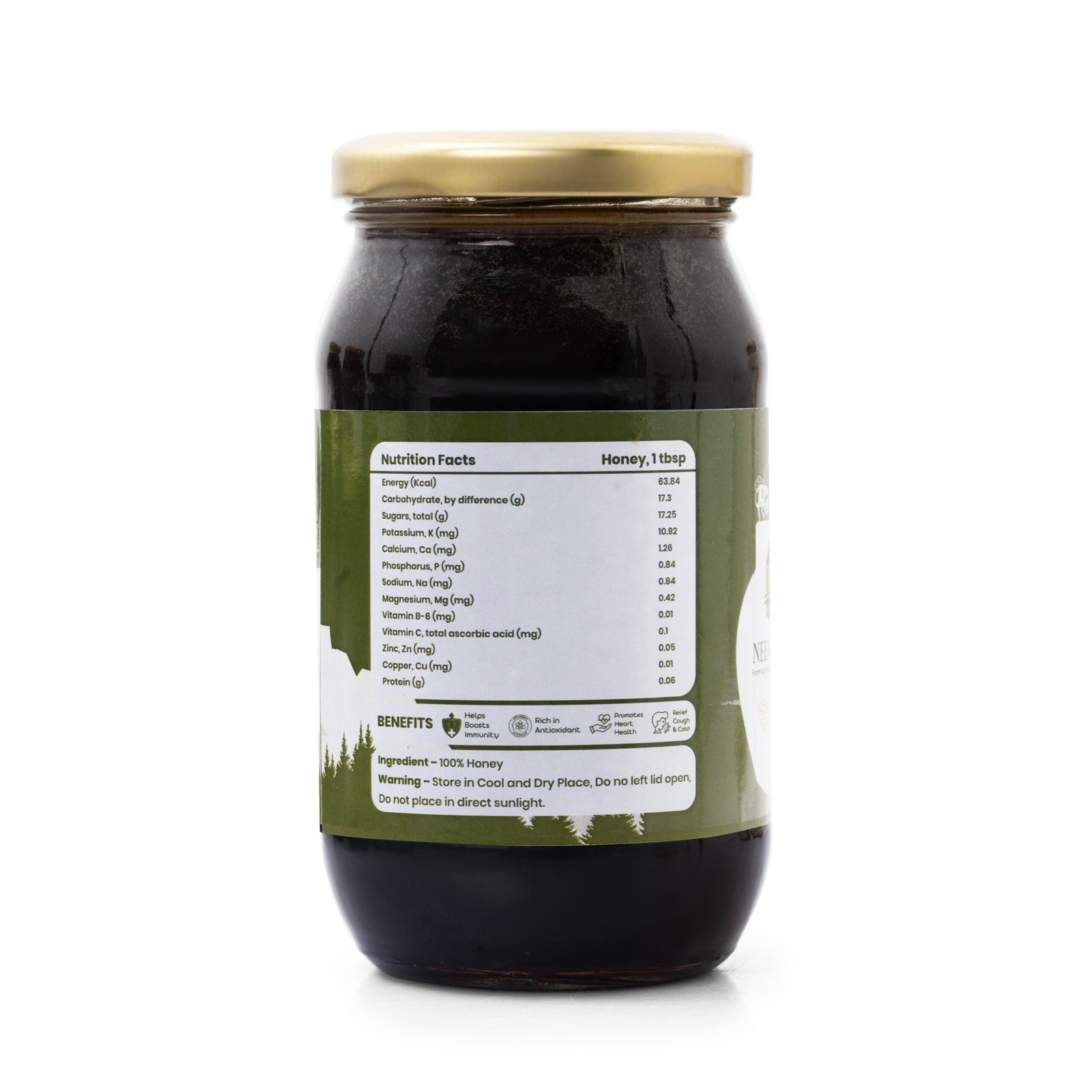 Neem Honey | Rare Wild Blossom Nectar from the Himalayas {500g} - Image 4