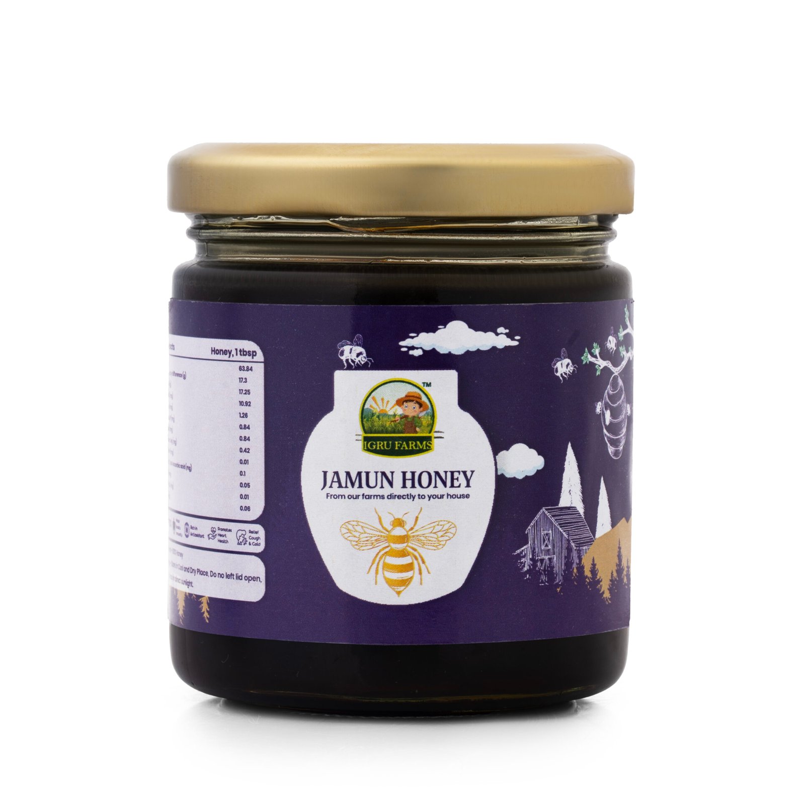 Jamun Honey | Pure Black Plum Blossom Honey {250g}