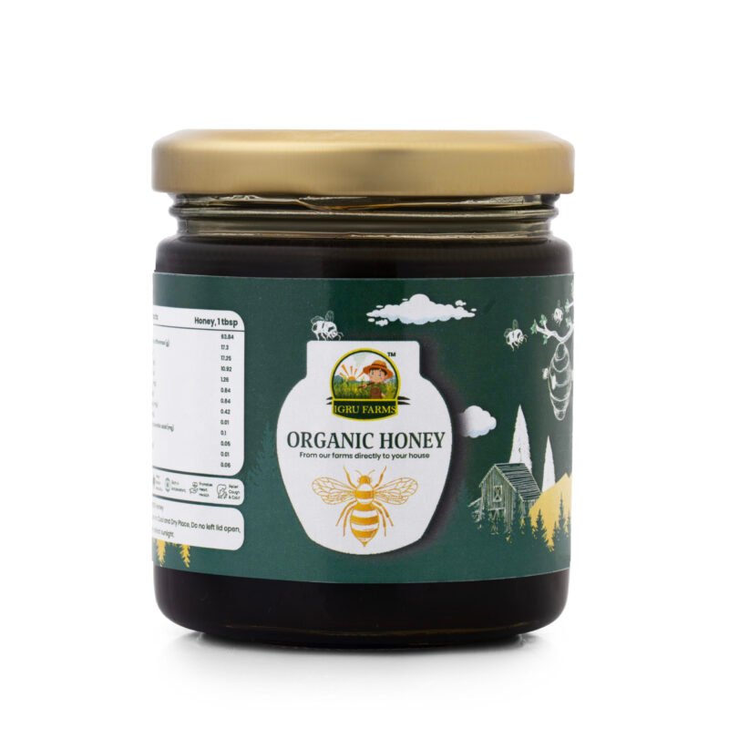 Organic Multi-Flora Honey, 100% Pure {250g}