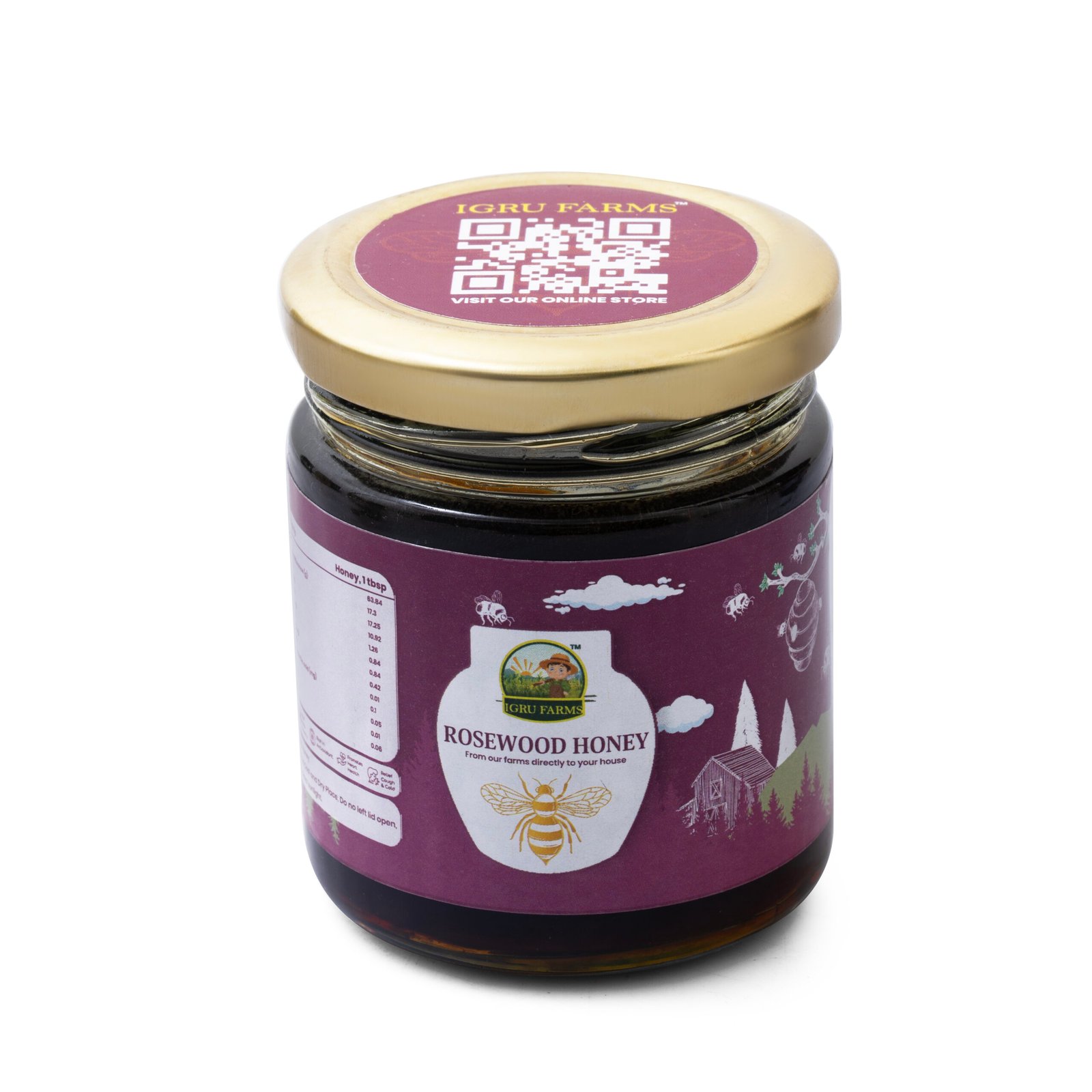 Rosewood Honey | Rare Sheesham Blossom Nectar {250g} - Image 5