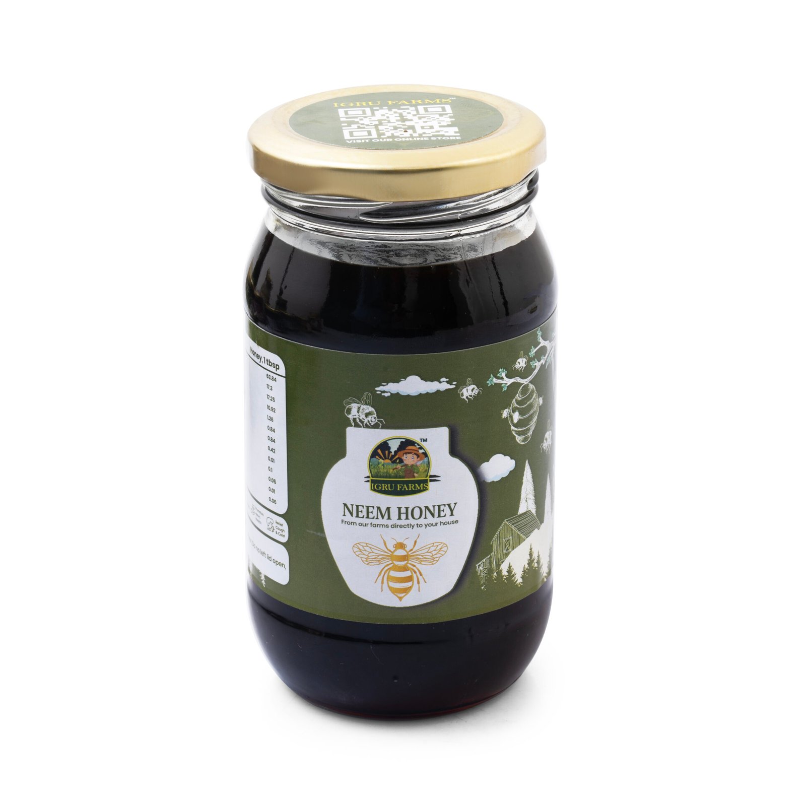 Neem Honey | Rare Wild Blossom Nectar from the Himalayas {500g} - Image 5