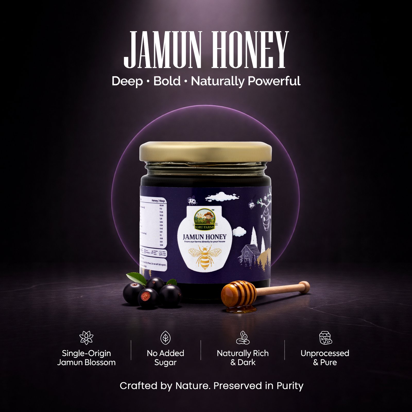 Igru farma jamun Honey